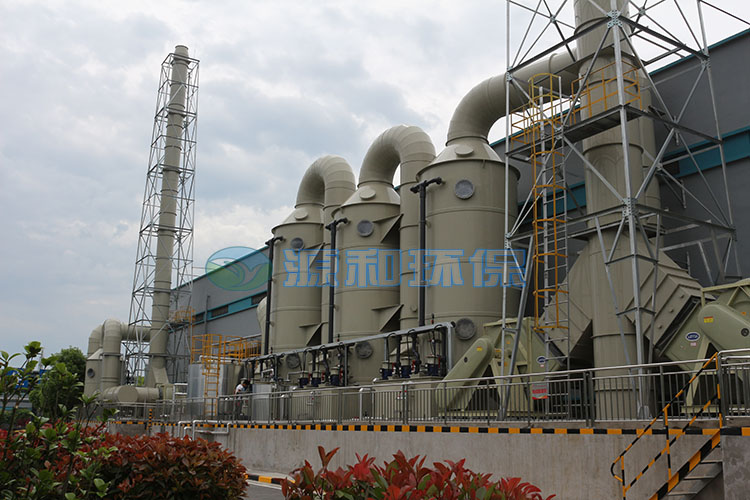 PP洗滌塔源和環保 PP洗滌塔源和環保