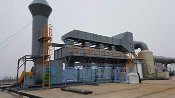 有機廢氣處理-噴錫廠廢氣處理工程 有機廢氣處理-噴錫廠廢氣處理工程